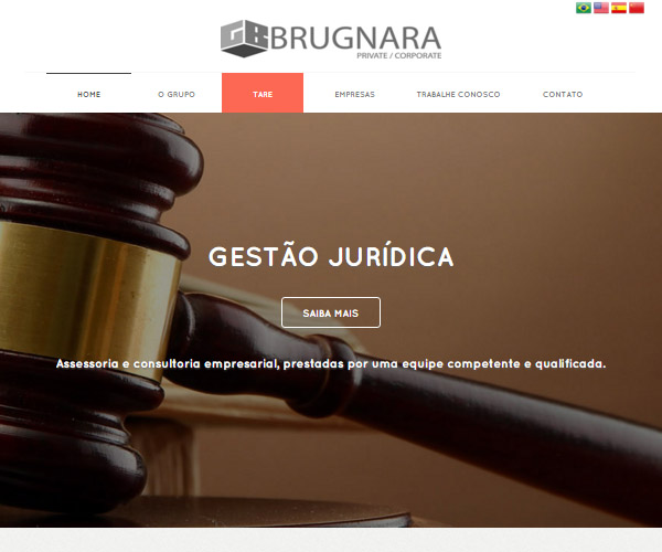 Website Grupo Brugnara