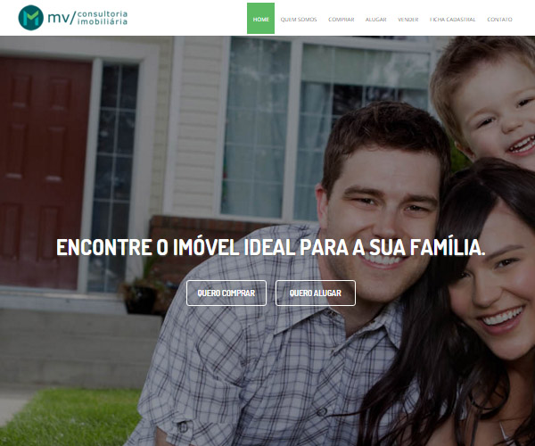 Website Imóveis MV